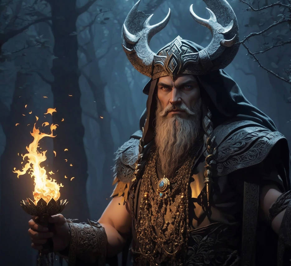 Veles, Slavic God by Vestesta on DeviantArt