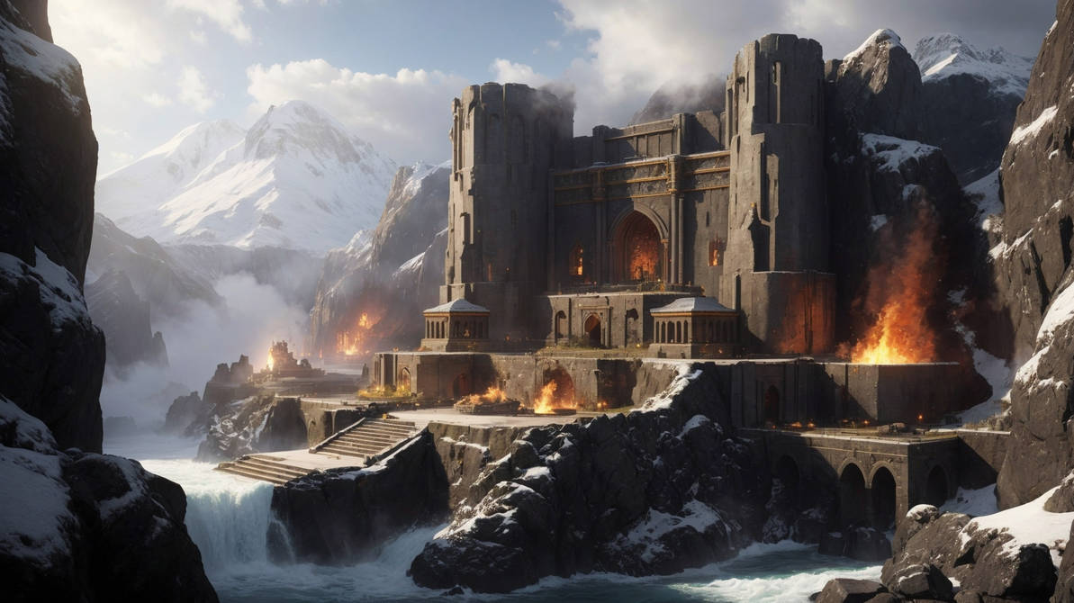 Elemental Forge Stronghold by Vestesta on DeviantArt