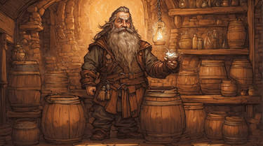 Dwarf Merchant Red Beard by temesi on DeviantArt