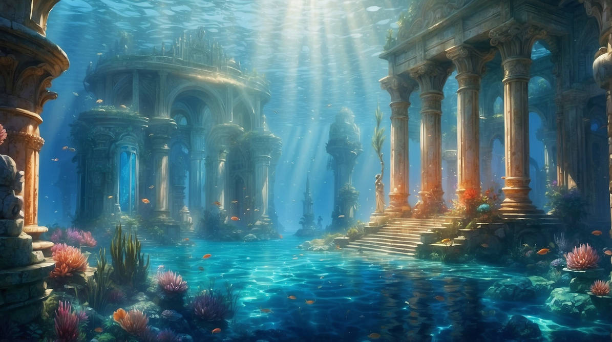 Atlantis.com Underwater Kingdom of Atlantis by Vestesta on DeviantArt