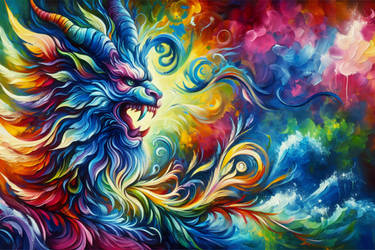 Spiral of Splendor: The Dragon's Ethereal Roar