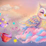 Dreamy Tea Party Owl