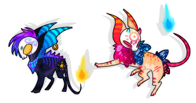 Day and Dusk Skullcritter adopts {Closed}