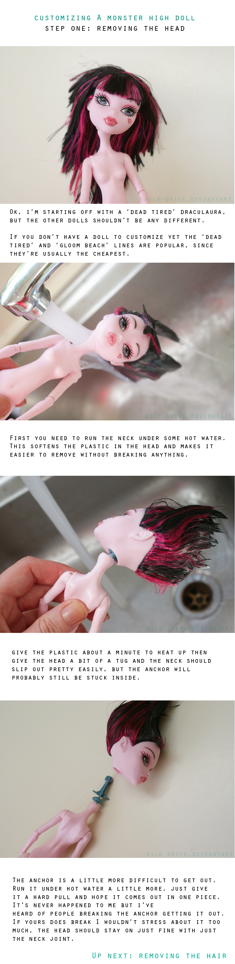 Customizing a MH Doll : Step One