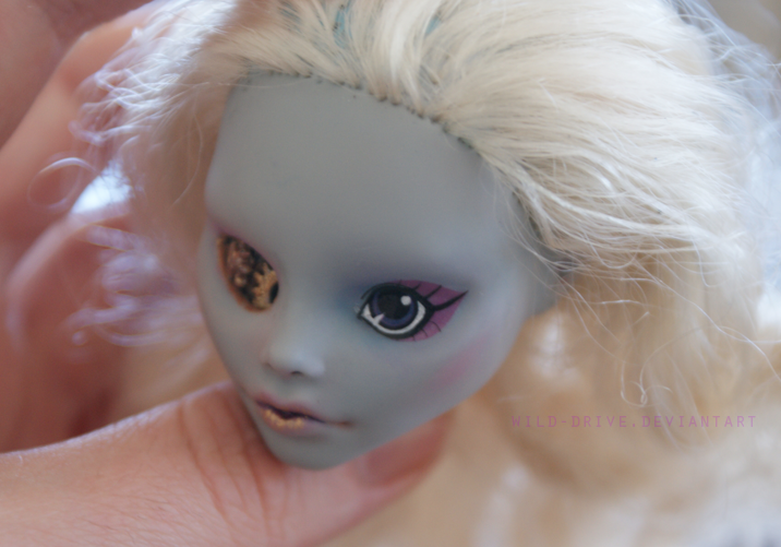 Printed custom doll eye - prototype