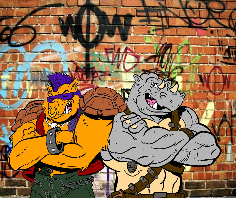 Bebop and Rocksteady by ATrendyName on DeviantArt