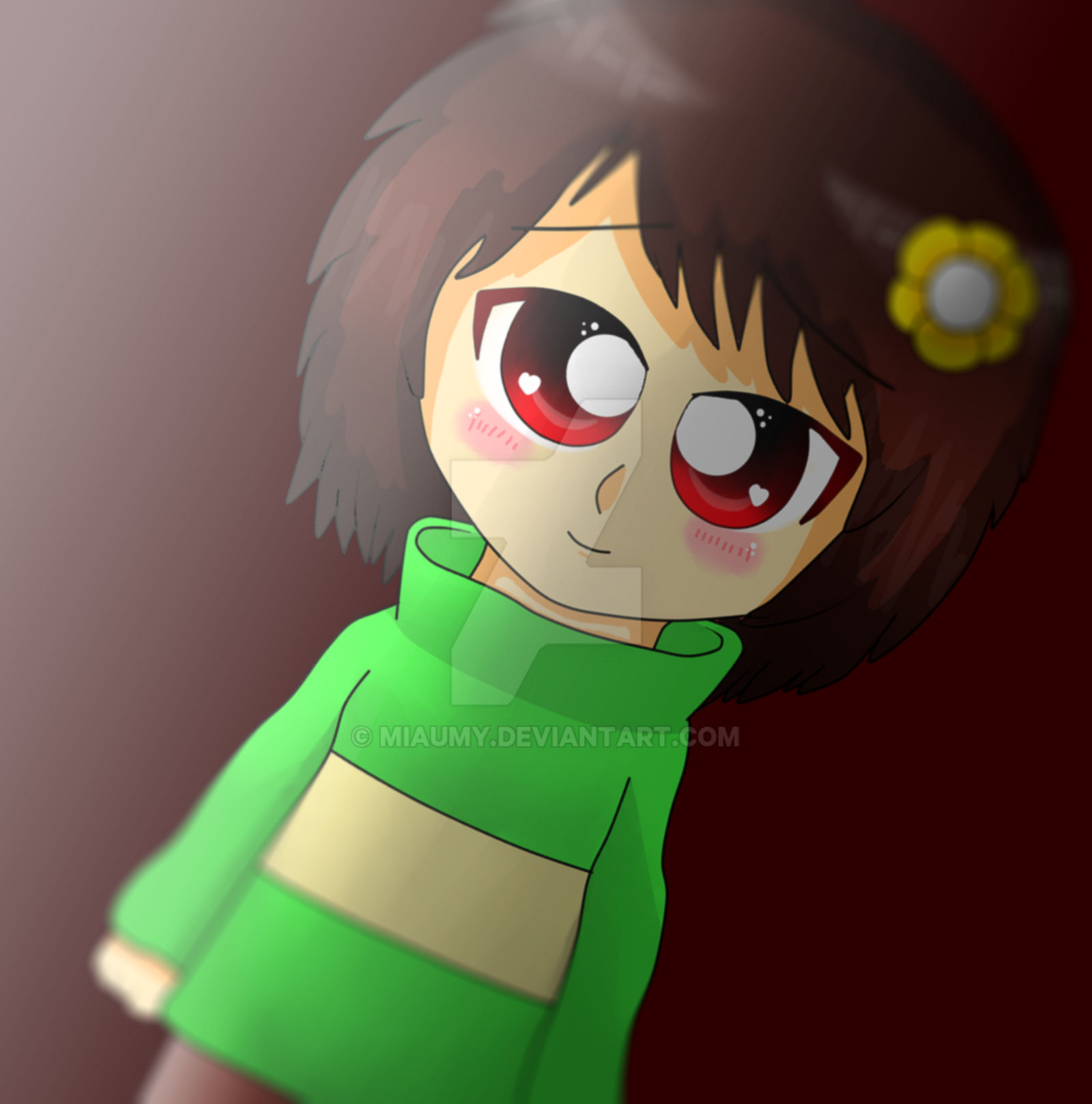 UT Chara by Miaumy on DeviantArt