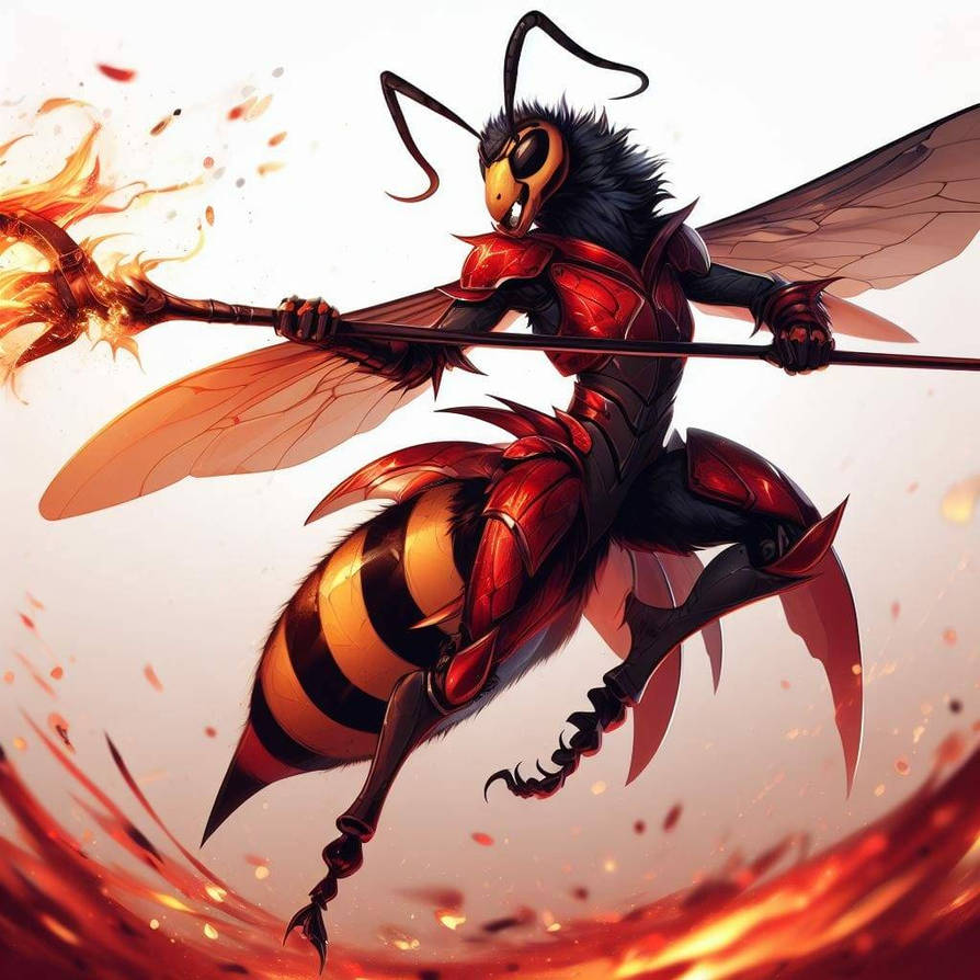 Warrior wasp by Kakshsok0207 on DeviantArt
