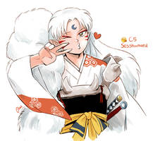 Sesshomaru - Emoji art game