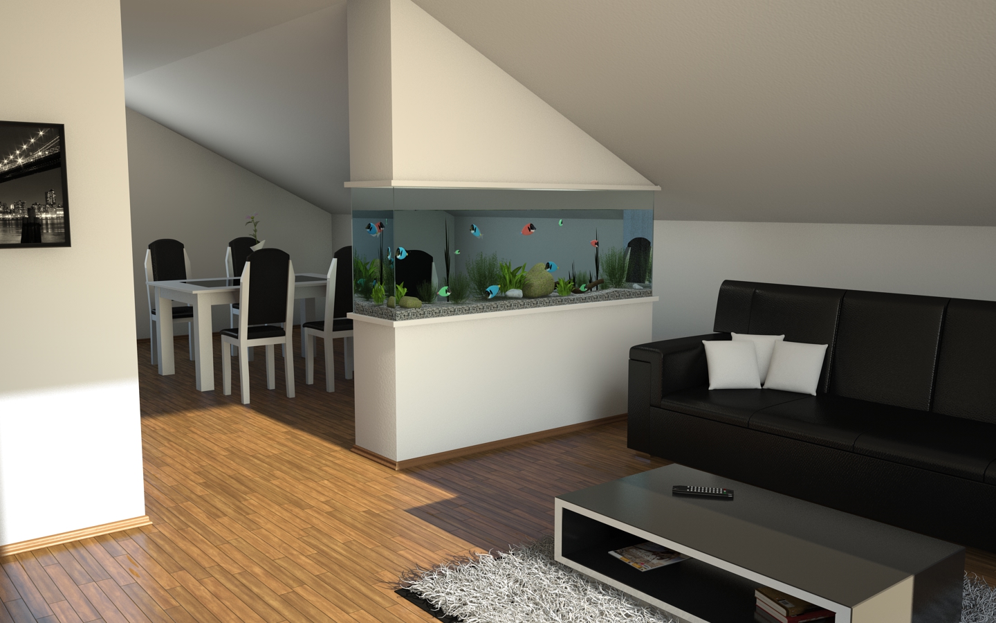 Living Room Aquarium By Slographic On Deviantart