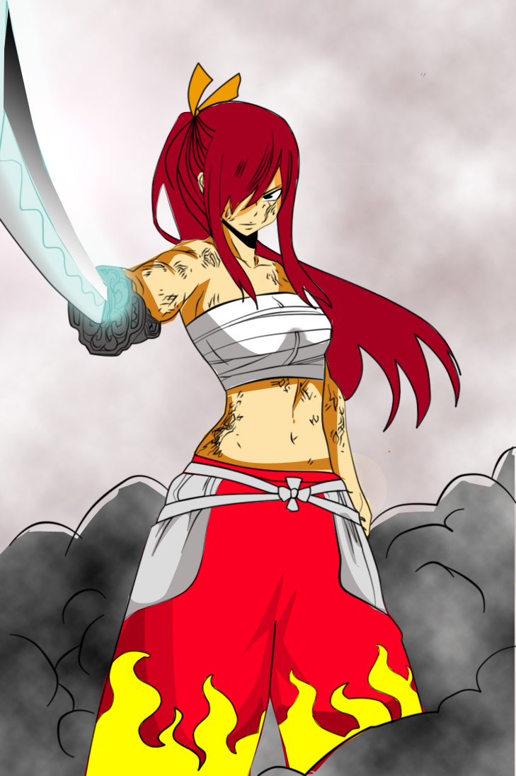 Erza Japanese Cloth Armor