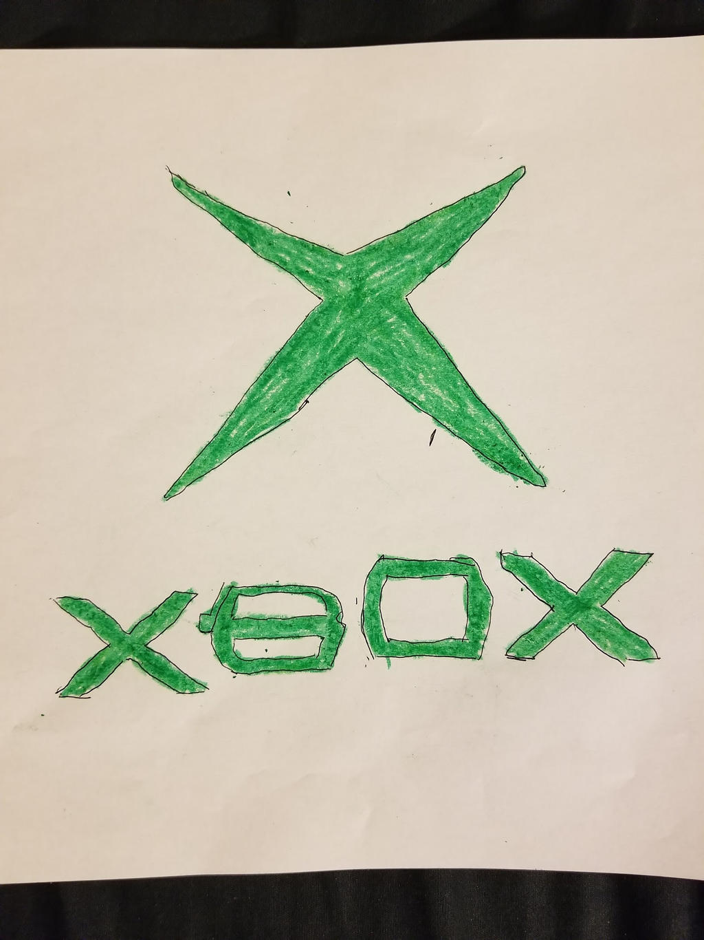 abstract Mier Plotselinge afdaling Original Xbox Logo ( Fan Art ) by UnderEdSans on DeviantArt
