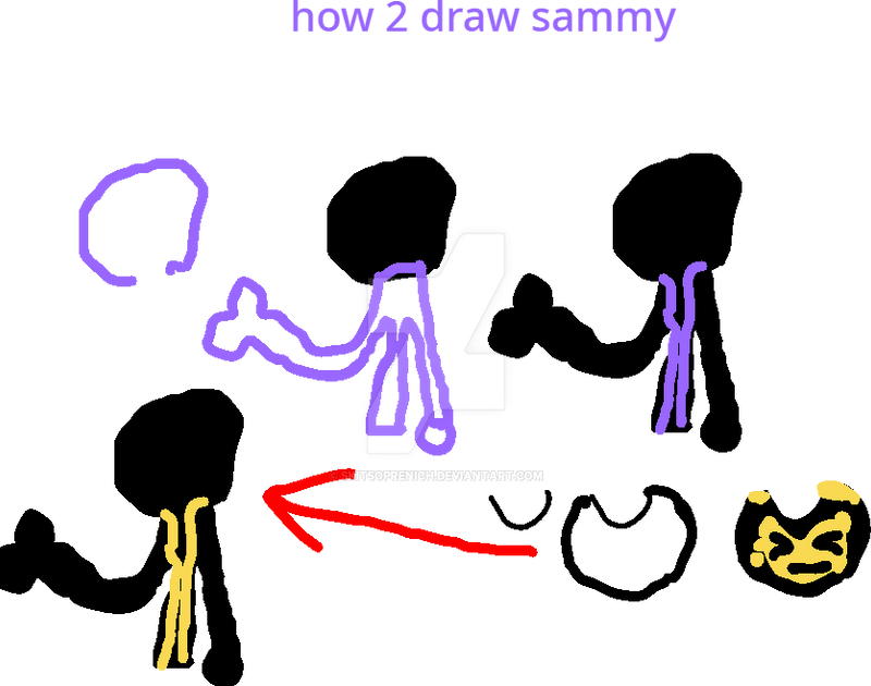 Deviantart To Draw How 2 draw Sammy by SKITSoprenich on DeviantArt