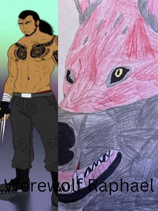Werewolf Ralph Werewolf Raphael by kaelynturtle on DeviantArt