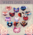 White Days Calendar 2019 by AnniverseStash