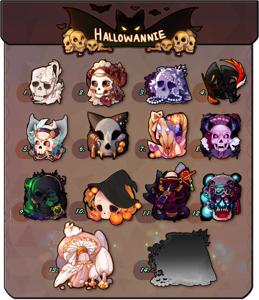 Hallowannie 2019 Calendar by AnniverseStash Hallowannie 2019 Calendar by AnniverseStash