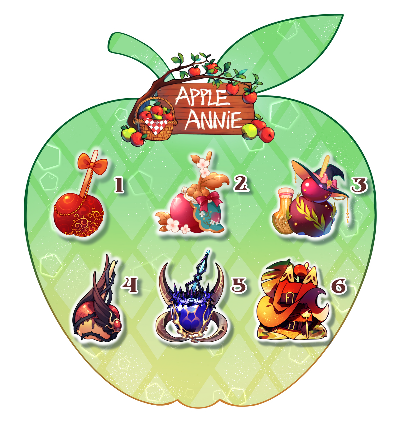 Apple Annie 2021 Day 6 by Yamio on DeviantArt