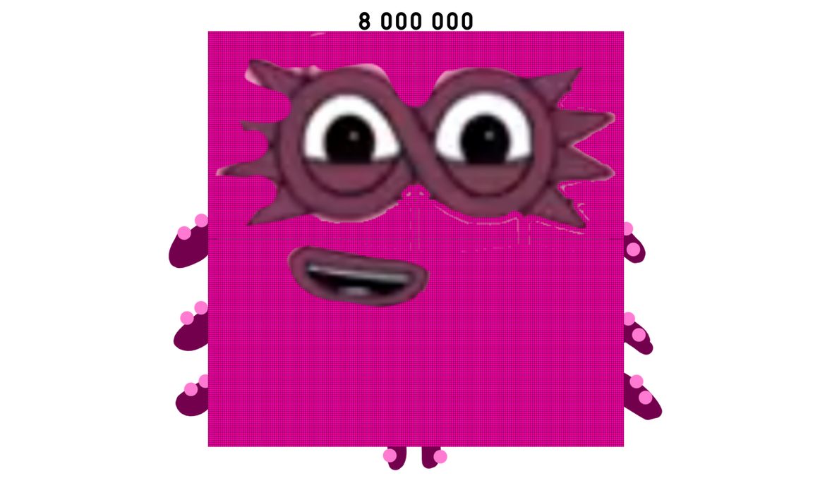 Numberblocks 8M Blocks by UzaThePPFanand4Hater on DeviantArt