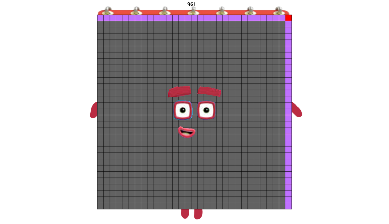 Numberblocks 961 Blocks by UzaThePPFanand4Hater on DeviantArt