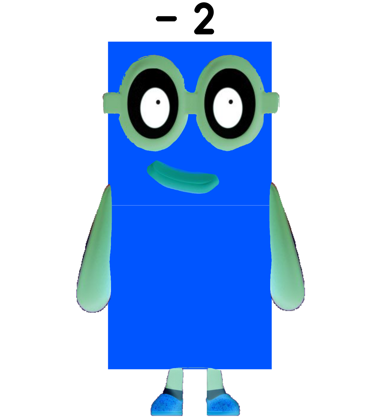 Numberblocks -2 Blocks by UzaThePPFanand4Hater on DeviantArt