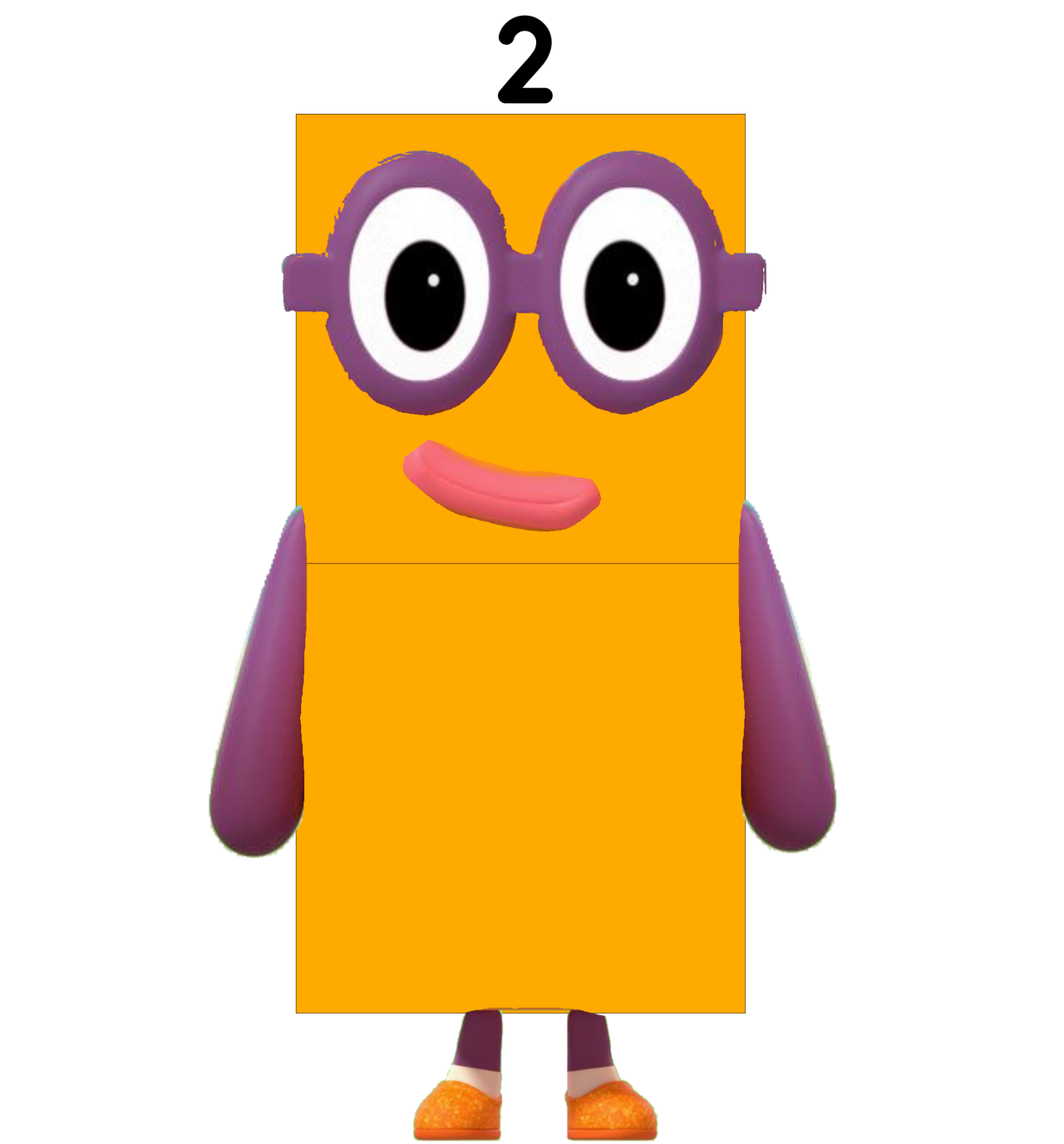 Number Blocks Inflation 2 Numberblocks 2 Blocks by UzaThePPFanand4Hater on DeviantArt