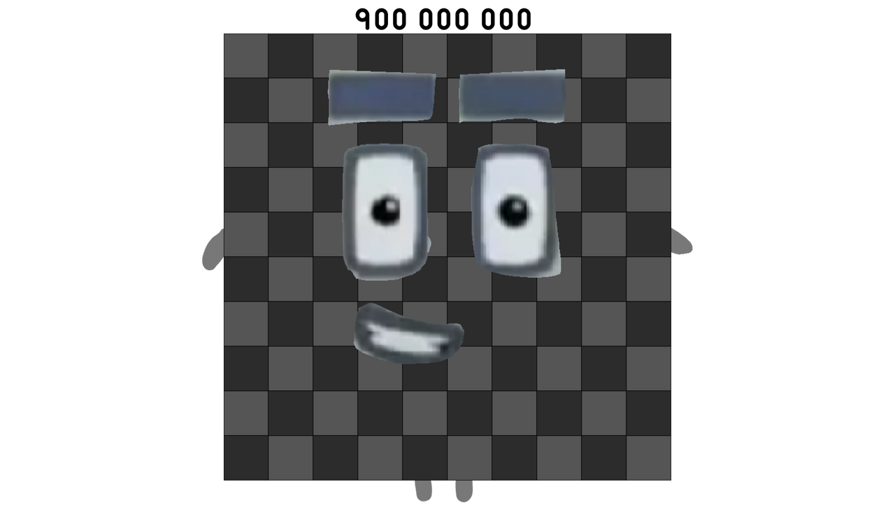 Numberblocks 900M Blocks by UzaThePPFanand4Hater on DeviantArt