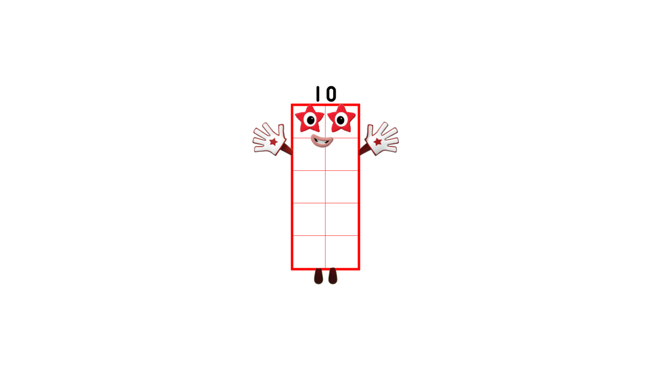 Number Blocks Tenth Numberblocks 10 Blocks by UzaThePPFanand4Hater on DeviantArt