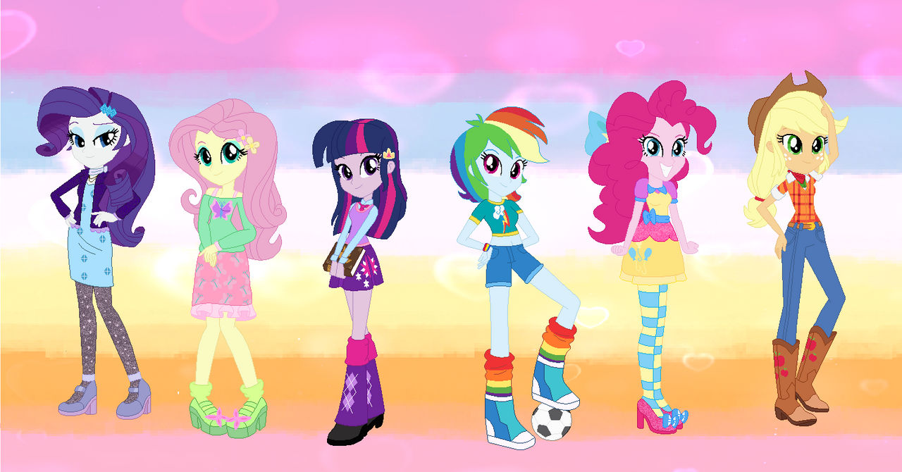 Mlp EG redesigns by Sunnypinkrose on DeviantArt