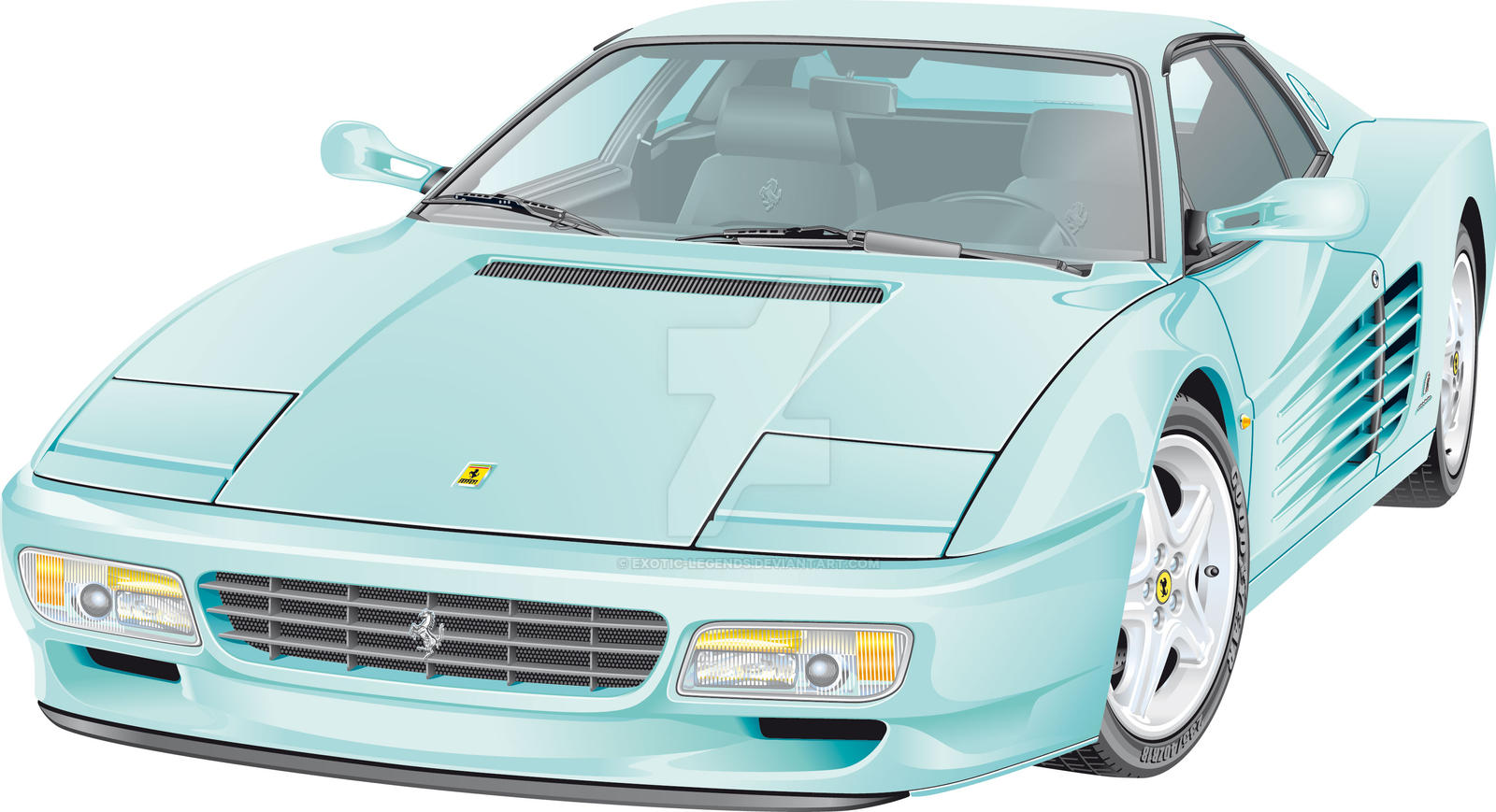 FERRARI 512 TR Testarossa 1991 au 1:18° - Mira 6144 FERRARI 512 TR Testarossa 1991 au 1:18° - Mira 6144