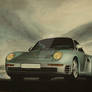 Porsche 959 (silver)