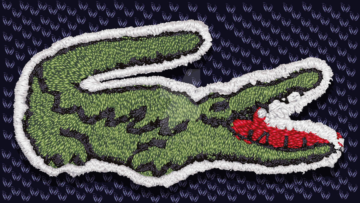 Lacoste Logo (part 1 of a new painting) by exotic-legends on DeviantArt