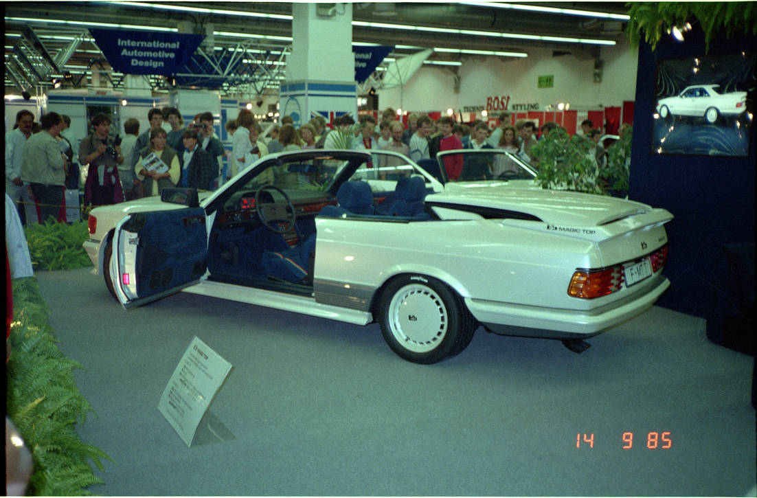 Mercedes-Benz 500SEC B+B Magic Top, 1986 