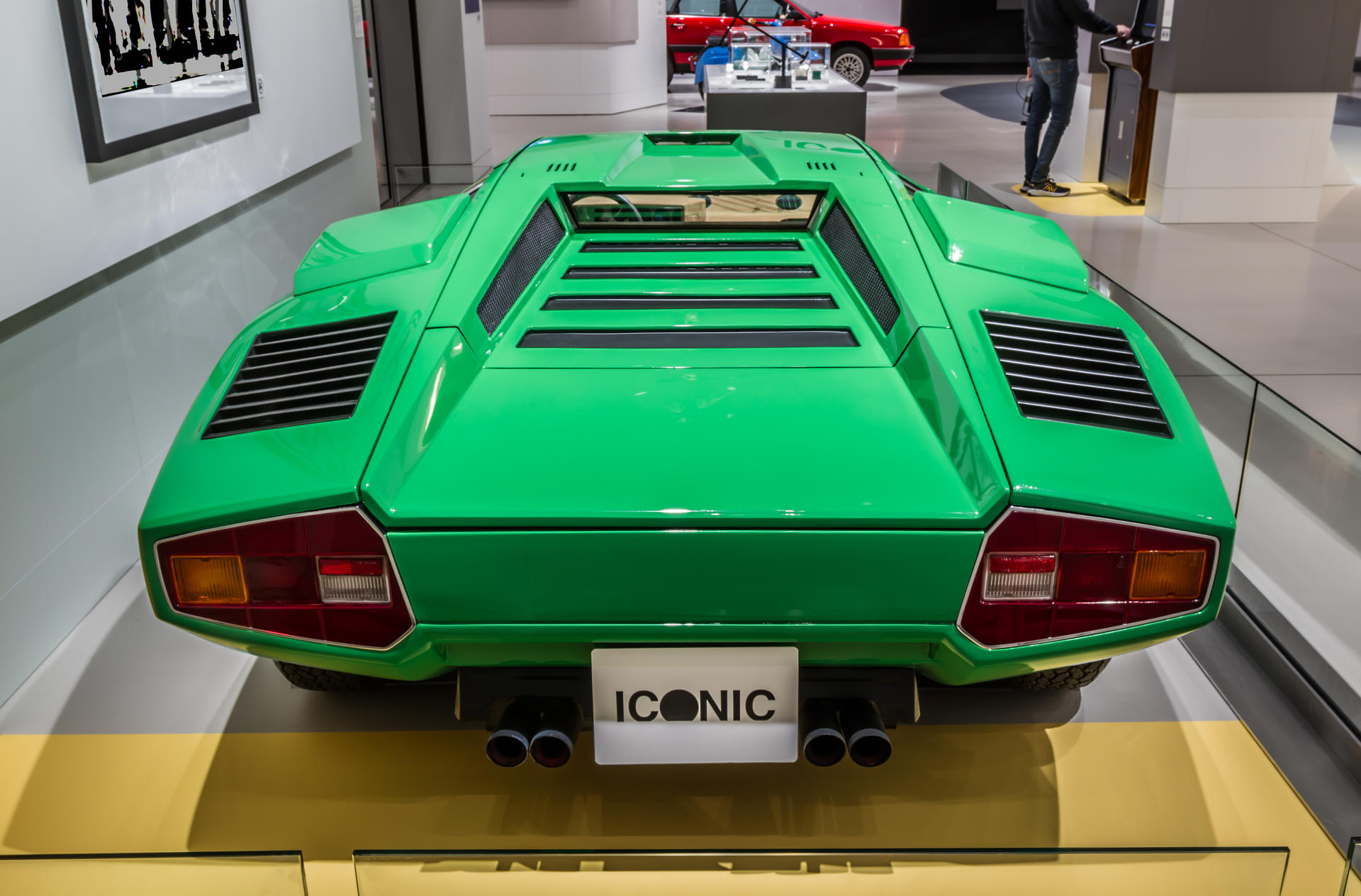 Countach Robo Lamborghini Countach Vai Kart La Lamborghini Countach De Rod Stewart
