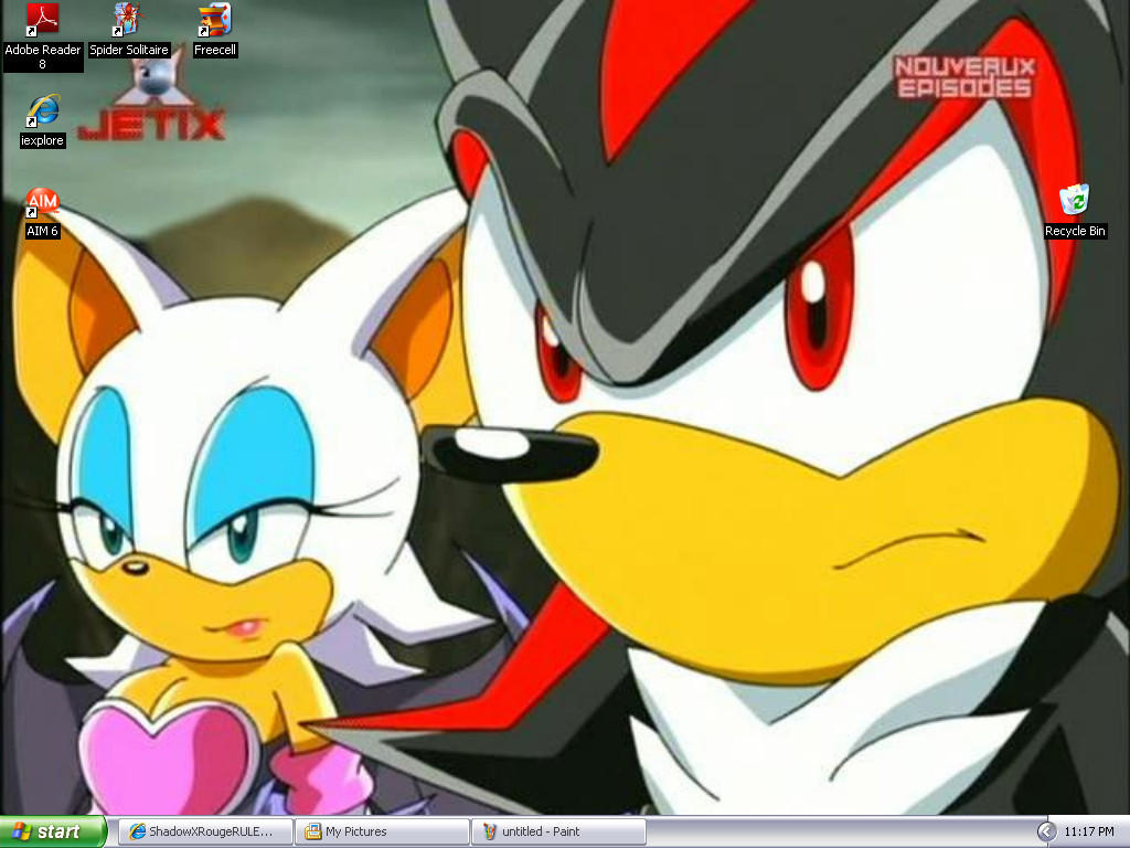 Shadow and Rouge Wallpaper by ShadowXRougeRULES on DeviantArt