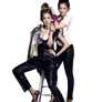 RED VELVET IRENE and SEULGI BAZAAR PNG