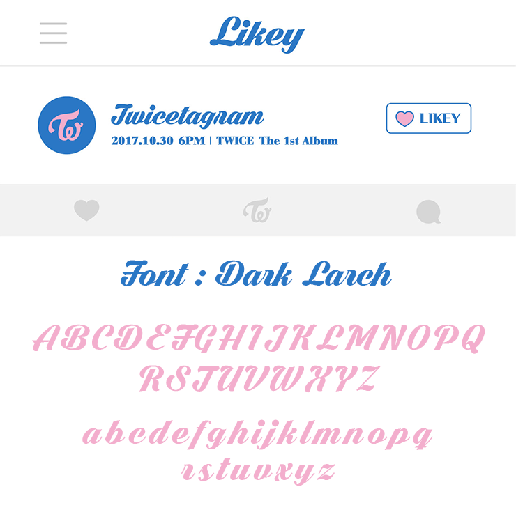 TWICE Likey logo font by hyukhee05 on DeviantArt