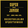 Super Junior Replay Logo Font