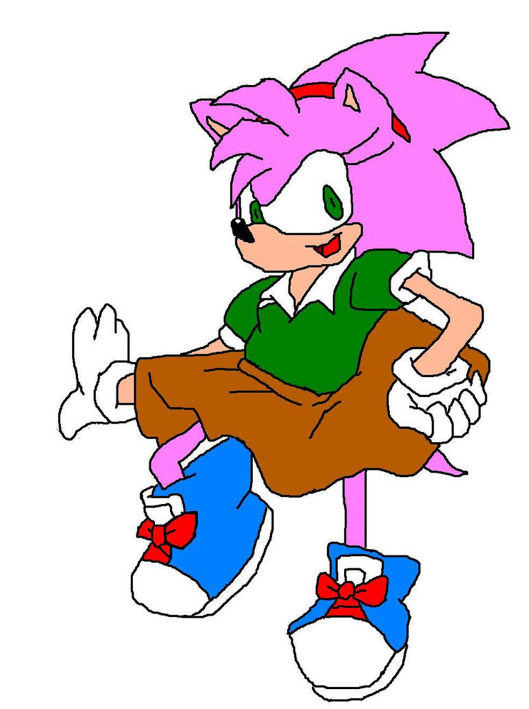 Amy the rascal by Zeekthehedgie on DeviantArt