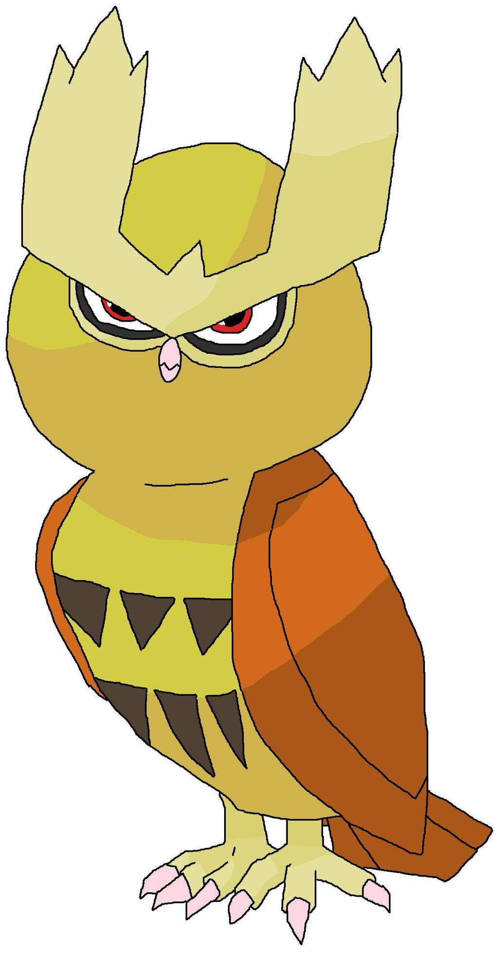 Shiny Noctowl by Zeekthehedgie on DeviantArt