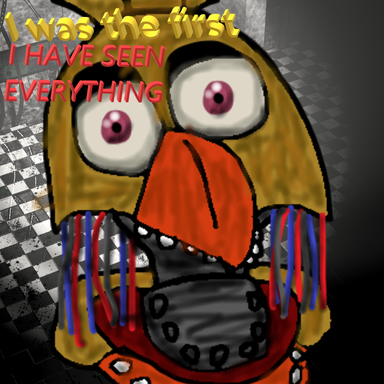Fixed Stylized withered chica by darealccc on DeviantArt