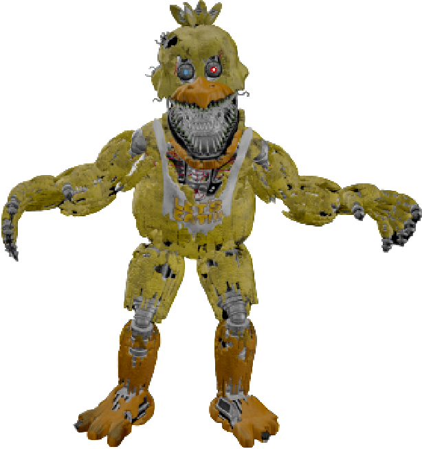 Nightmare Chica by Rosylina on DeviantArt