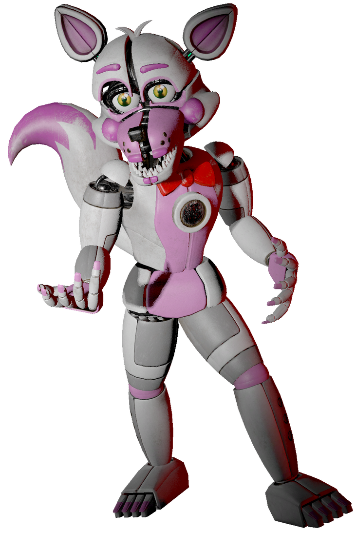 Funtime Foxy Render by darealccc on DeviantArt