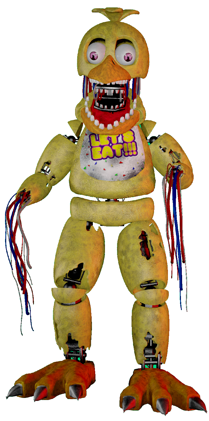 Chica and Withered Chica by Torres4 on DeviantArt