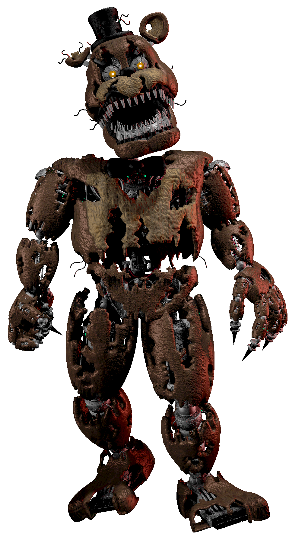 New Molten Freddy Render by darealccc on DeviantArt