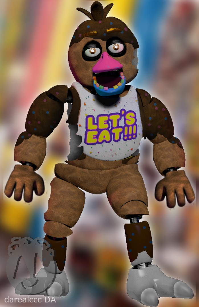 Fnaf AR : Chocolate Withered Chica [Video] in 2023