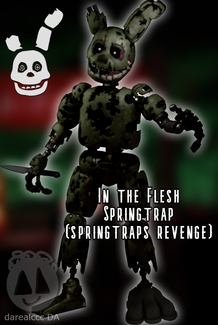 Springtrap Before He Rotted In The Flesh Springtrap (springtrap's revenge) by darealccc on DeviantArt