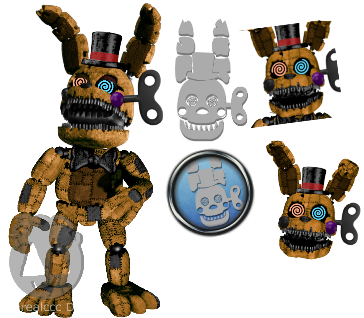 AR Plushtrap by FNAF-BUSTERS on DeviantArt