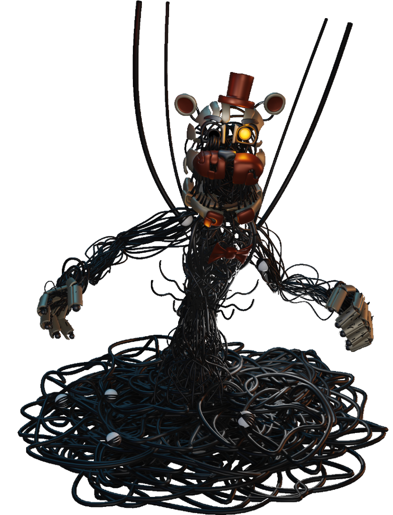 Renders de Molten Freddy en el salvage(modelo por