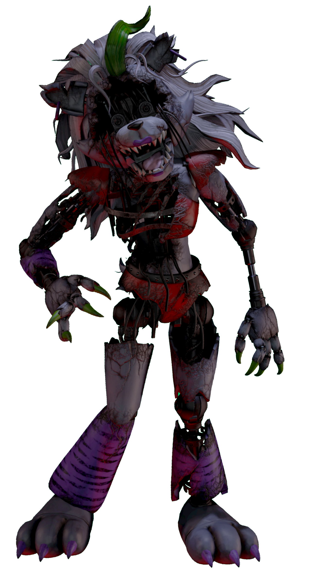 Shattered Roxanne by darealccc on DeviantArt