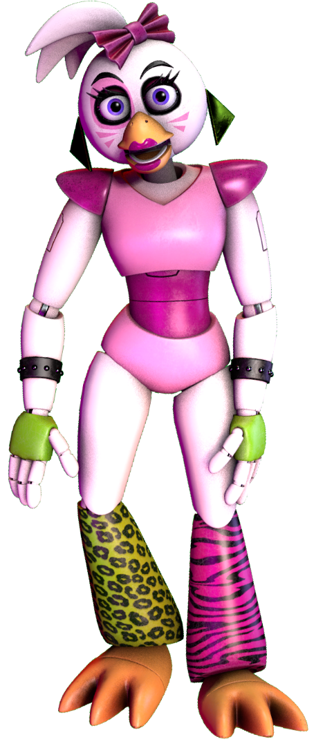 Glamrock Chica Render By Darealccc On Deviantart